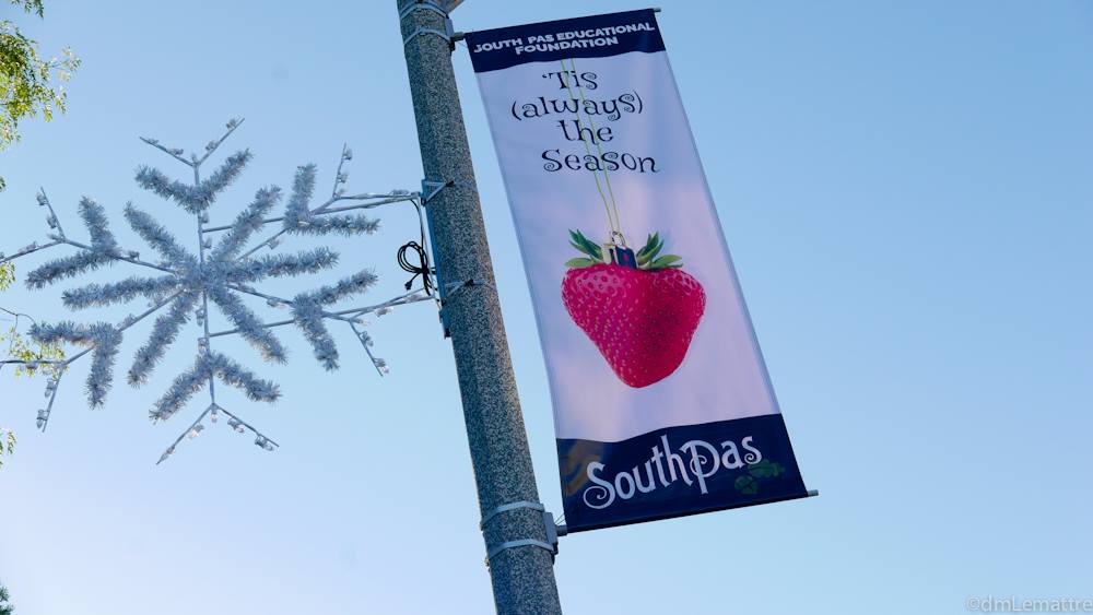 South Pas’ Cali-centric Holiday Banners